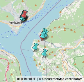 Mappa Via F. Filzi, 21014 Laveno-Mombello VA, Italia (3.81389)