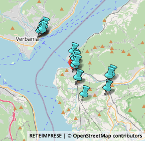Mappa Via F. Filzi, 21014 Laveno-Mombello VA, Italia (3.0735)