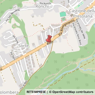 Mappa Via Risorgimento,  47, 24020 Castione della Presolana, Bergamo (Lombardia)