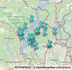Mappa 21030 Casalzuigno VA, Italia (10.4455)
