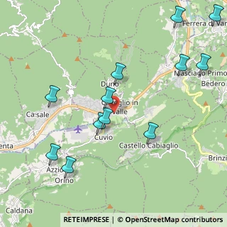 Mappa Via Umbria, 21030 Cuveglio VA, Italia (2.38833)