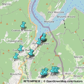Mappa Via Enrico Butti, 21059 Porto Ceresio VA, Italia (2.3255)