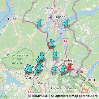 Mappa Via Enrico Butti, 21059 Porto Ceresio VA, Italia (8.33824)