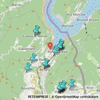 Mappa Via Gattoni, 21050 Porto Ceresio VA, Italia (2.332)