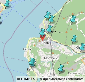 Mappa Via Avv. Franco Bassani, 21014 Laveno-Mombello VA, Italia (3.316)