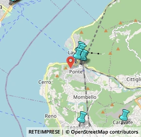 Mappa Via Avv. Franco Bassani, 21014 Laveno-Mombello VA, Italia (3.6195)