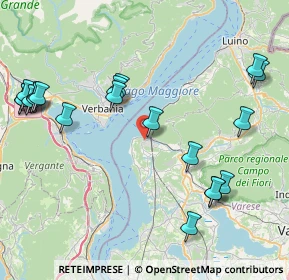 Mappa Via Avv. Franco Bassani, 21014 Laveno-Mombello VA, Italia (9.856)