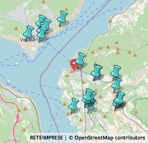 Mappa Via Avv. Franco Bassani, 21014 Laveno-Mombello VA, Italia (4.4645)