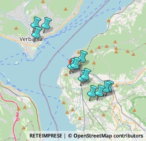 Mappa Via Avv. Franco Bassani, 21014 Laveno-Mombello VA, Italia (3.12083)