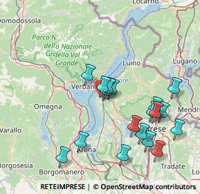 Mappa Via Avv. Franco Bassani, 21014 Laveno-Mombello VA, Italia (15.67667)