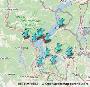 Mappa Via Avv. Franco Bassani, 21014 Laveno-Mombello VA, Italia (11.41056)