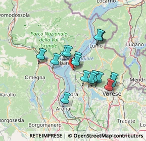 Mappa Via Avv. Franco Bassani, 21014 Laveno-Mombello VA, Italia (11.22158)