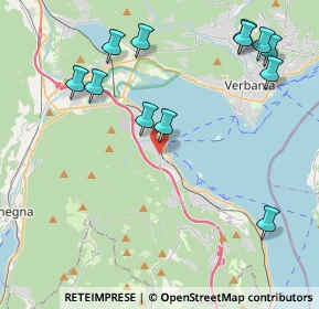 Mappa Via Due Riviere, 28831 Baveno VB, Italia (4.8475)