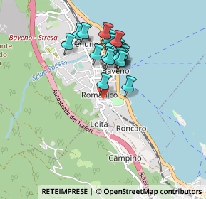 Mappa Via Due Riviere, 28831 Baveno VB, Italia (0.7235)