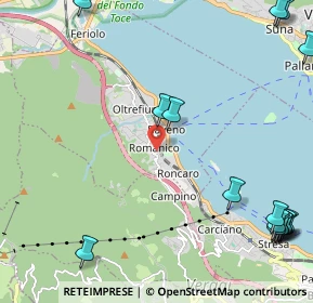 Mappa Via Due Riviere, 28831 Baveno VB, Italia (3.29188)