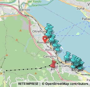 Mappa Via Due Riviere, 28831 Baveno VB, Italia (2.155)