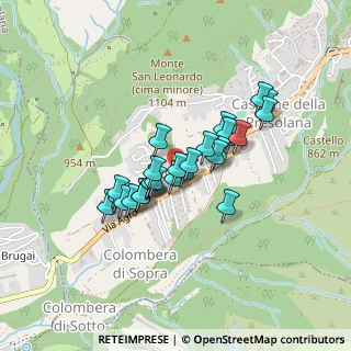 Mappa Via Sorte, 24020 Castione della Presolana BG, Italia (0.30964)