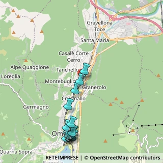 Mappa Via Sant'Anna, 28881 Casale Corte Cerro VB, Italia (2.48308)