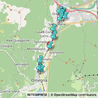 Mappa Via Sant'Anna, 28881 Casale Corte Cerro VB, Italia (2.07071)