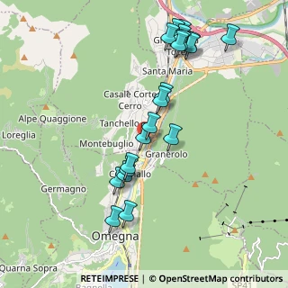 Mappa Via Sant'Anna, 28881 Casale Corte Cerro VB, Italia (2.0225)