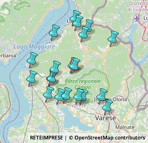 Mappa Via Lazio, 21030 Cuveglio VA, Italia (7.1835)