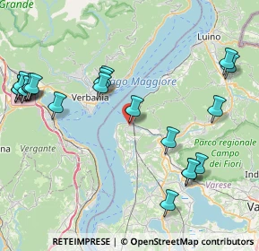 Mappa Via Maria Ausiliatrice, 21014 Laveno-Mombello VA, Italia (9.892)