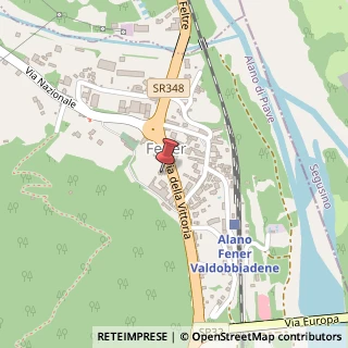 Mappa Via Vittorio Emanuele II, 17/a, 32031 Alano di Piave, Belluno (Veneto)