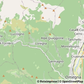Mappa Loreglia