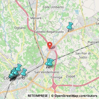 Mappa Via XXV Aprile, 31020 San Fior TV, Italia (3.49538)