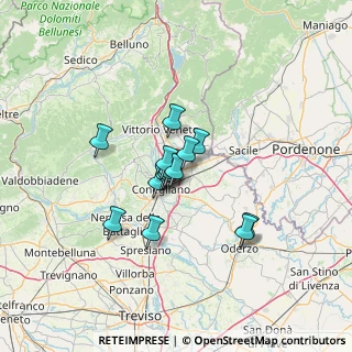 Mappa Via XXV Aprile, 31020 San Fior TV, Italia (8.81286)