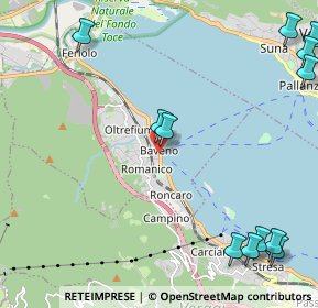 Mappa Strada Statale 33 baveno Km 90+627, 28831 Baveno VB, Italia (3.33357)