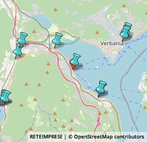 Mappa Lago Maggiore, 28831 Baveno VB, Italia (6.08714)