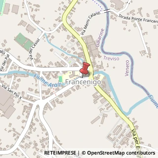 Mappa Via dei Fracassi, 19, 31018 Gaiarine, Treviso (Veneto)