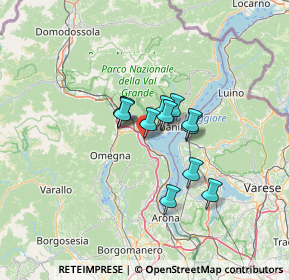 Mappa Via Monte Grappa, 28831 Baveno VB, Italia (8.42)