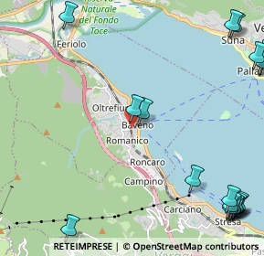 Mappa Via Monte Grappa, 28831 Baveno VB, Italia (3.4595)