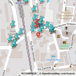 Mappa Via Monte Grappa, 28831 Baveno VB, Italia (0.05556)