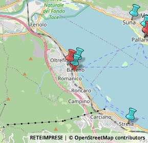 Mappa Piazza della Chiesa, 28831 Baveno VB, Italia (3.21667)