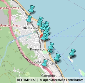 Mappa Via Margaritis, 28831 Baveno VB, Italia (0.81)