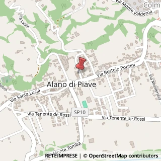 Mappa Via San Francesco, 1, 32031 Alano di Piave, Belluno (Veneto)