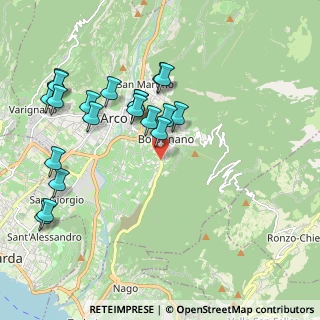Mappa SS 240 Dir, 38062 Arco TN, Italia (2.1125)
