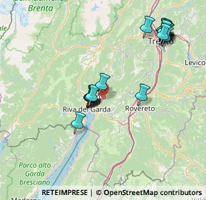 Mappa SS 240 Dir, 38062 Arco TN, Italia (16.027)