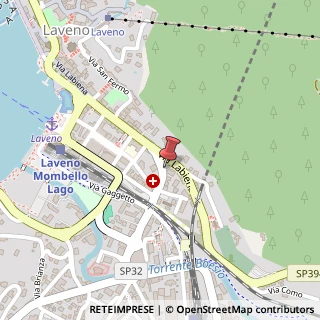 Mappa Via Ceretti, 27, 21014 Laveno-Mombello, Varese (Lombardia)