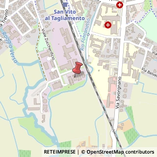 Mappa Viale Zuccherificio, 35, 33078 San Vito al Tagliamento, Pordenone (Friuli-Venezia Giulia)
