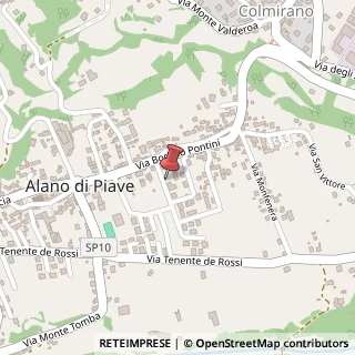 Mappa Via Moirans En Montaigne, 9, 32031 Alano di Piave, Belluno (Veneto)