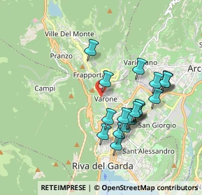 Mappa Via Nuova, 38066 Riva del Garda TN, Italia (1.699)