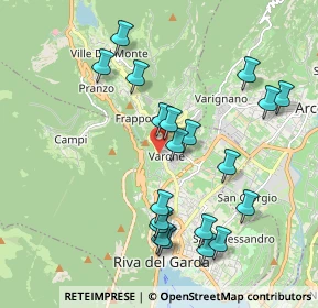 Mappa Via Nuova, 38066 Riva del Garda TN, Italia (1.9885)