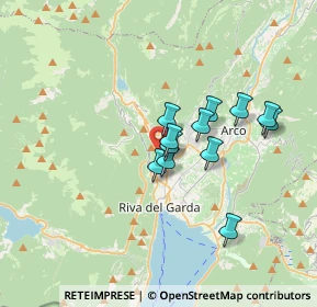 Mappa Via Nuova, 38066 Riva del Garda TN, Italia (2.59417)