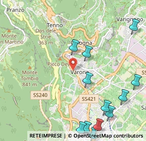 Mappa Via Nuova, 38066 Riva del Garda TN, Italia (1.39667)