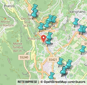 Mappa Via Nuova, 38066 Riva del Garda TN, Italia (1.2325)