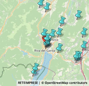 Mappa Via Nuova, 38066 Riva del Garda TN, Italia (7.72)